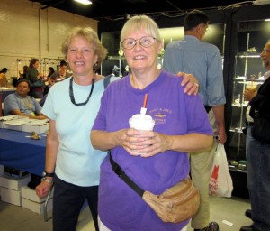 Bristol members enjoy the Springfield gem show