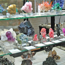 Beautiful minerals on display Beautiful minerals on display